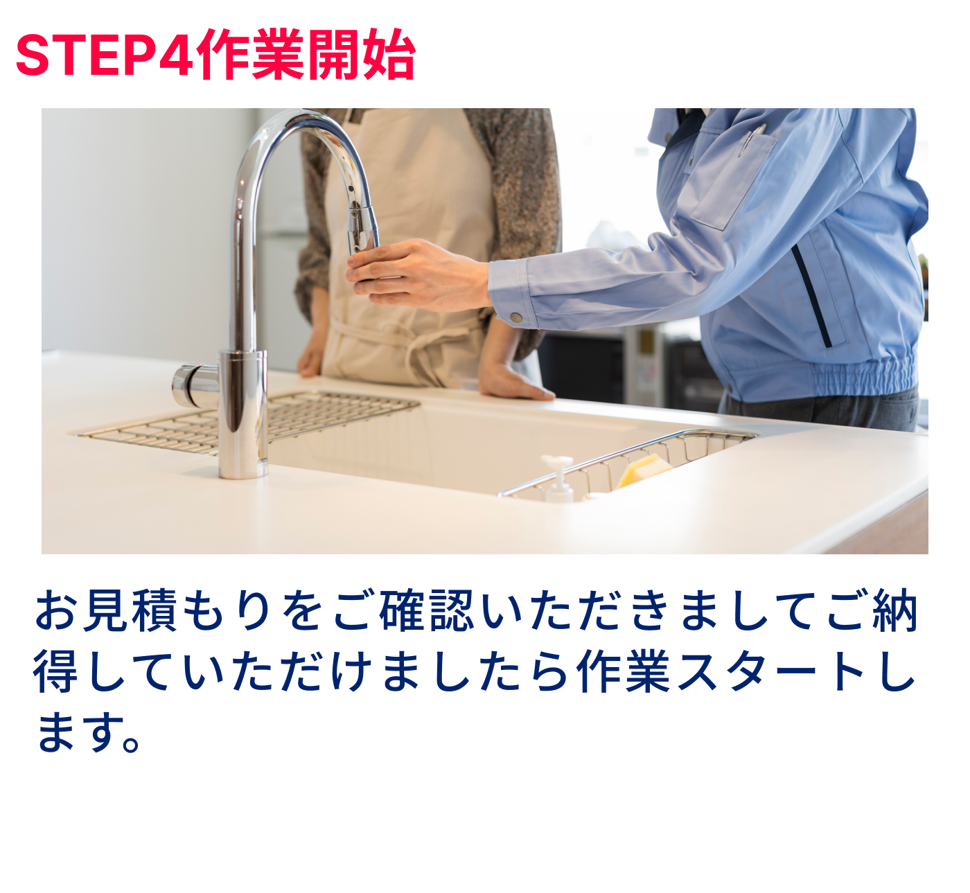 STEP4作業開始
