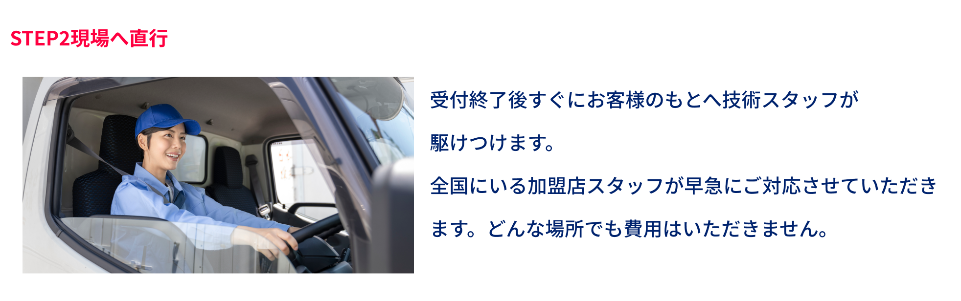 STEP2現場へ直行